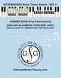 Intermediate Music Theory Exams Set #1 Answer Book - Ultimate Music Theory Exam Series: Preparatory, Basic, Intermediate & Advanced Exams Set #1 & Set - Paperback