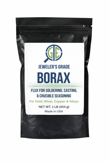 GTE Borax Acid for Gold Refining – 8 oz or 2 lb Bag| Flux for Melting & Oxidation Protection
