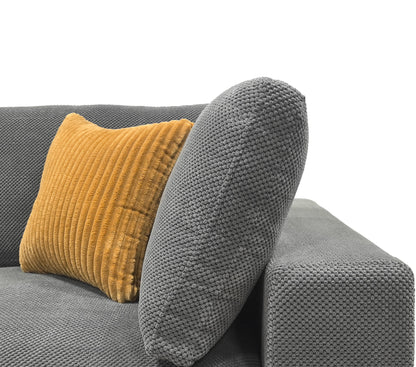 Sectional Sofa Modular Polyester 6 Seat 160