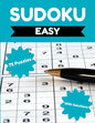 Sudoku - Easy: 75 Easy Sudoku Puzzles for Adults & Seniors, Sudoku Puzzle Books for Adults, Puzzle Activity Books for Seniors, Sudoku Book for Beginne - Paperback