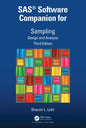 Sas(r) Software Companion for Sampling: Design and Analysis, Third Edition - Paperback