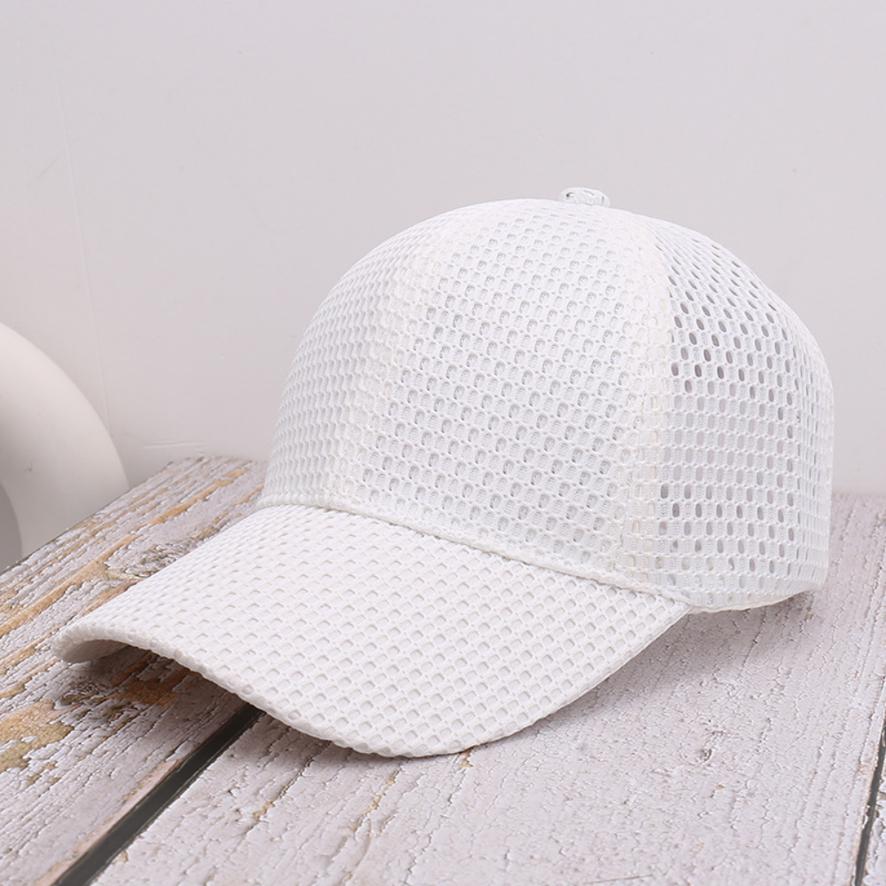 Summer All-over Mesh Breathable Baseball Cap For Men And Women, Lightweight, Open-weave, Quick-drying Mesh Fabric, Sun Hat Suitable For Outdoor Activities, Versatile For Casual Wear