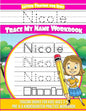 Nicole Letter Tracing for Kids Trace my Name Workbook: Tracing Books for Kids ages 3 - 5 Pre-K & Kindergarten Practice Workbook - Paperback