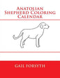 Anatolian Shepherd Coloring Calendar - Paperback