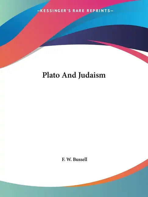 Plato And Judaism - Paperback