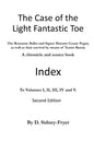 The Case of the Light Fantastic Toe, Index: The Romantic Ballet and Signor Maestro Cesare Pugni, as well as their survival by means of Tsarist Russia - Paperback
