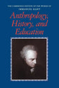 Anthropology, History, and Education - Paperback