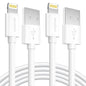 6Ft Overtime Apple MFI Certified Lightning To USB Cable, Phone Charger and Sync Cable