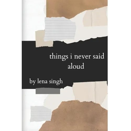 things i never said aloud - Paperback