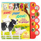 Cuac! Muu! Oinc! (Spanish Edition): ¡Escucha Los Sonidos de la Granja! - Board Book