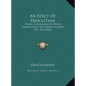An Edict Of Diocletian: Fixing A Maximum Of Prices Throughout The Roman Empire, A.D. 303 (1826) - Hardcover