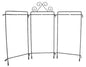 6in x 12in White Table Top Tri-Stand