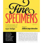 Fine Specimens: A Showcase of Contemporary Type Design - Hardcover