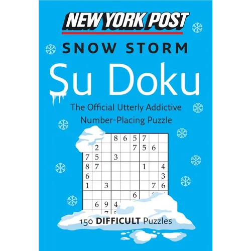 New York Post Snow Storm Su Doku: 150 Difficult Puzzles - Paperback