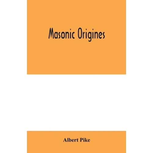 Masonic origines - Paperback