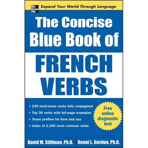 The Concise Blue Book of French Verbs - Paperback