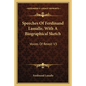 Speeches of Ferdinand Lassalle, with a Biographical Sketch: Voices of Revolt V3 - Paperback