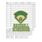 Baseball Scorebook: 100 Scoring Sheets For Baseball and Softball Games, Glover's Scorebooks, Large (8.5X 11) - Paperback