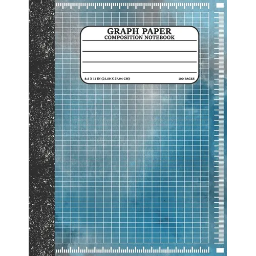 Graph Paper Composition Notebook: Math and Science Lover Graph Paper Cover (Quad Ruled 4 squares per inch, 100 pages) Birthday Gifts For Math Lover Te - Paperback