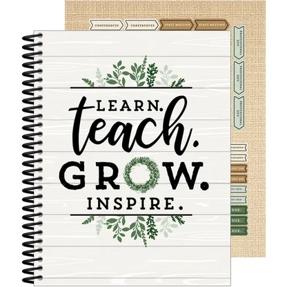 Farmhouse Teacher Planner - Spiral