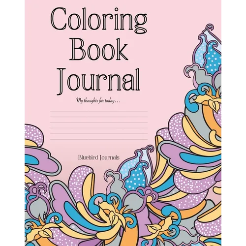 Coloring Book Journal - Paperback