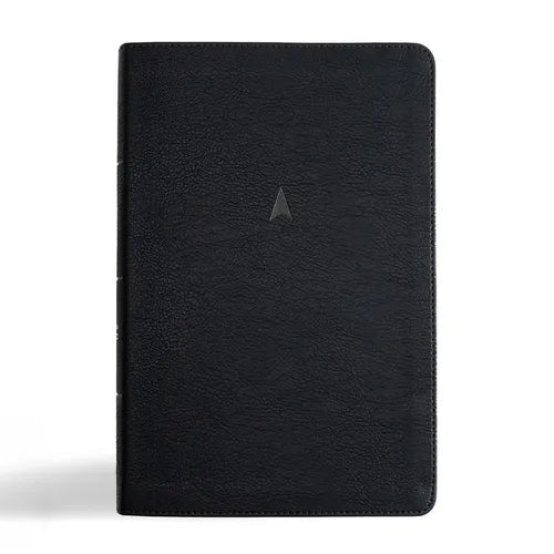 CSB Men's Daily Bible, Black Leathertouch - Imitation Leather