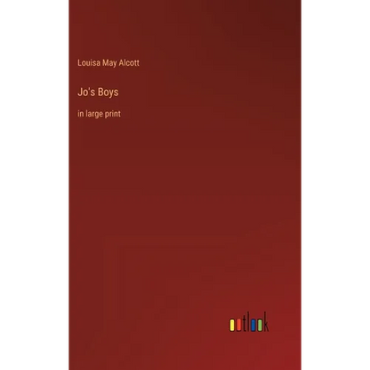 Jo's Boys: in large print - Hardcover