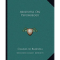 Aristotle on Psychology - Paperback