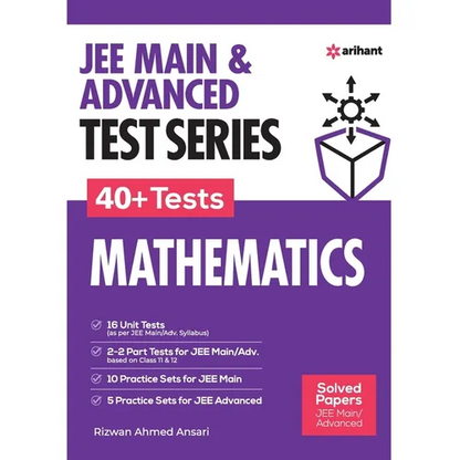 JEE Mains & Advanced Test Series 40+ Tests Mathematics - Paperback
