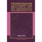 Thoughts from the Mount of Blessing - Paperback