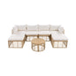 Alora 7-Piece Outdoor All-Weather Rattan Patio Sofa Set With Cushions (SAK47230)