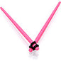 Pink Matte Acrylic Straight Taper Set 2G to 00G