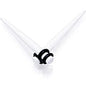 White Matte Acrylic Straight Taper Set 2G to 00G