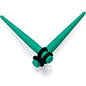 Green Matte Acrylic Straight Taper Set 2G to 00G