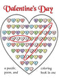 Valentine's Day Word Search: A Puzzle, Poem, and Coloring Book in One - Hardcover