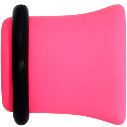 Hot Hot Pink Matte Single Flare Plug Set