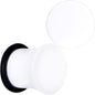 Wonderful White Matte Acrylic Single Flare Plug Set
