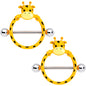 14G 5/8 Gentle Giraffe Nipple Shield Set