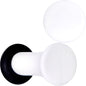 Wonderful White Matte Acrylic Single Flare Plug Set