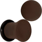 Delicious Dark Brown Matte Acrylic Single Flare Plug Set