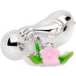 16G 1/4 Bird Pink Flower Cartilage Tragus