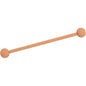 14G Terrific Tan Matte Industrial Barbell 38mm