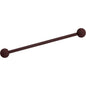 14G Beautiful Brown Matte Industrial Barbell 38mm