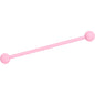 14G Petal Pink Matte Industrial Barbell 38mm