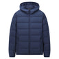 Winter New Hooded Men's Down Jacket