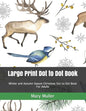 Large Print Dot to Dot Book: Winter and Autumn Season Christmas Dot-to-Dot Book For Adults - Paperback