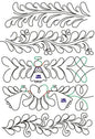 705 Roll 5 Pantograph by Linda V. Taylor