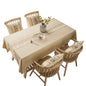 Waterproof All-polyester Linen Splicing Table Flag
