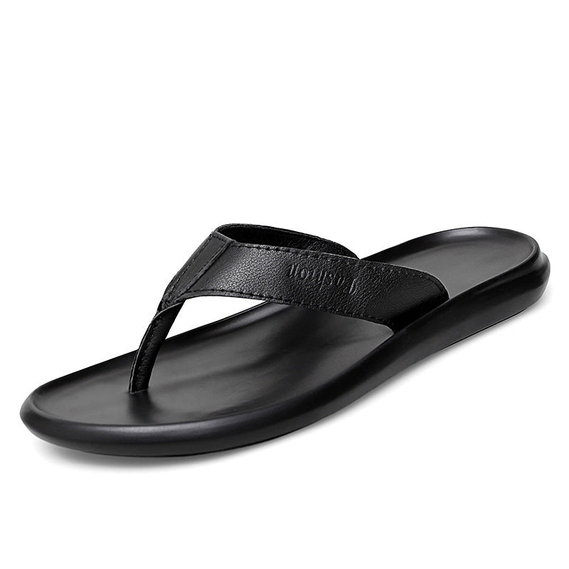 Flip-flops Flat-soled Outdoor Sandals Mens Style