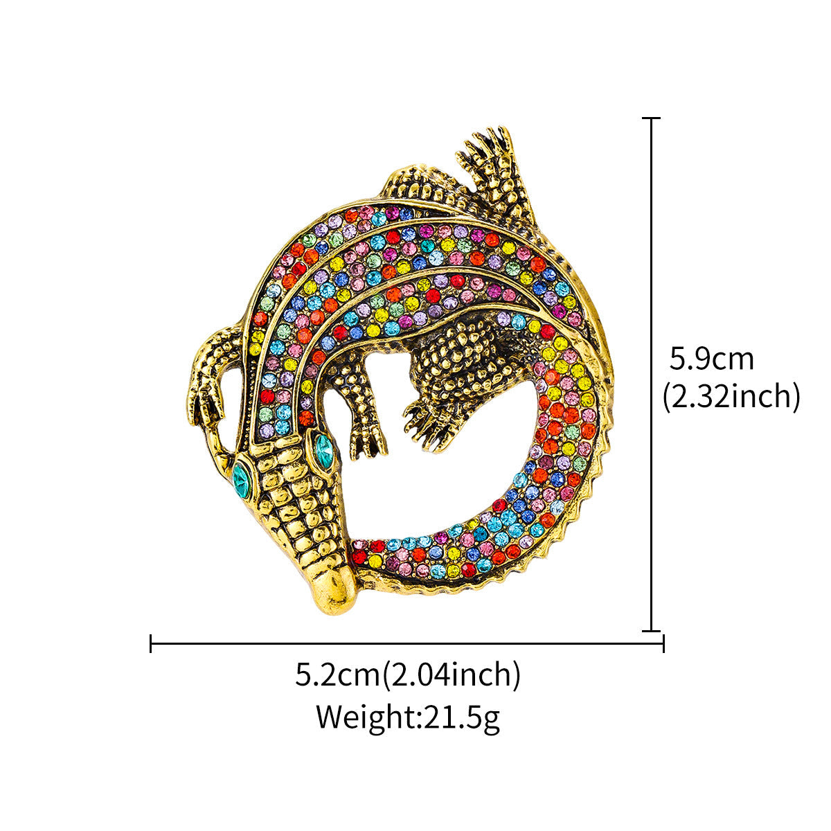 Enamel-dripped Lobster Brooch Accessory For Women